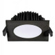Black Aluminium LED Downlight IP44 830lm 10W Black Aluminium LED Downlight IP44 830lm 10W